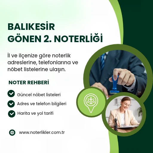 Gönen 2. Noterliği