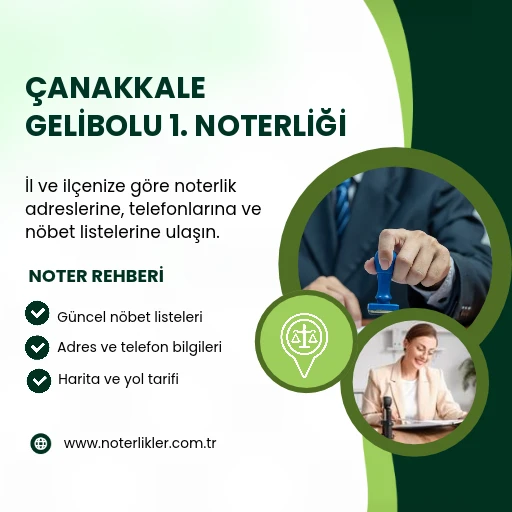 Gelibolu 1. Noterliği