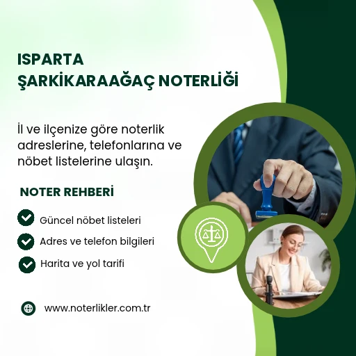 Şarkikaraağaç Noterliği