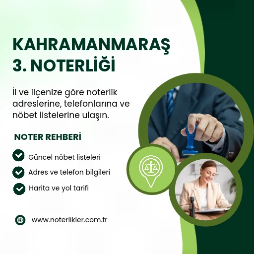 Kahramanmaraş 3. Noterliği