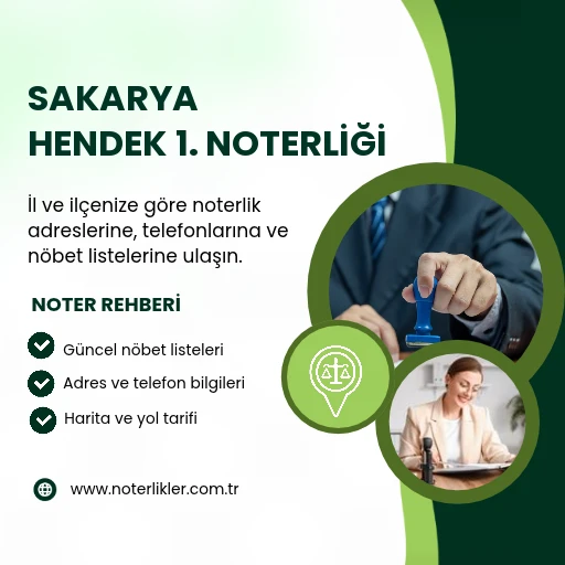 Hendek 1. Noterliği